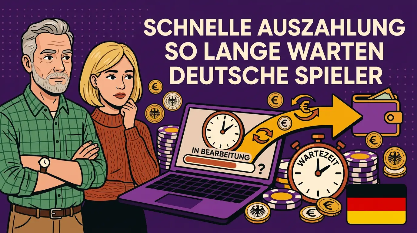 Schnelle Auszahlung – So lange warten deutsche Spieler