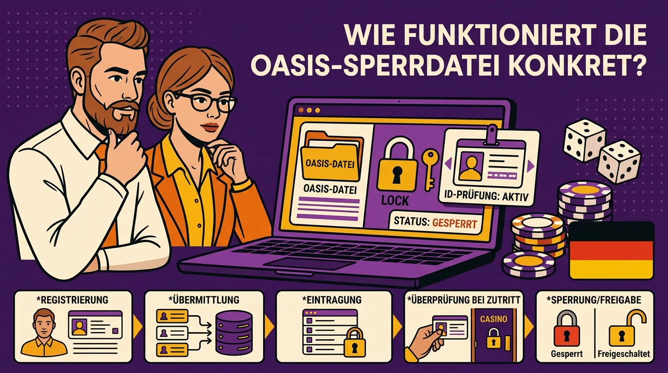 Wie funktioniert die OASIS-Sperrdatei konkret?