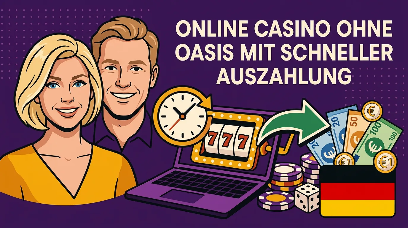 Online Casino ohne OASIS mit schneller Auszahlung