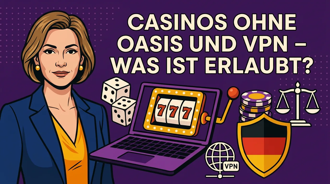Casinos ohne OASIS und VPN - Was ist erlaubt?