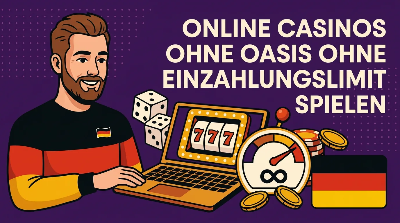 Online Casinos ohne OASIS ohne Einzahlungslimit spielen