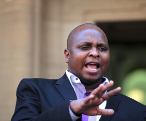 Floyd Shivambu and his fiancee break it off