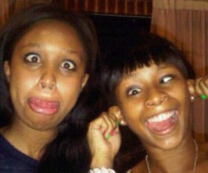 Minnie & Boity’s hilarious throwback pic