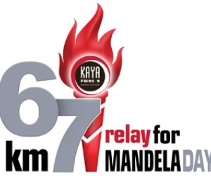 Following Kaya FM Mandela Day Relay Race on Twitter