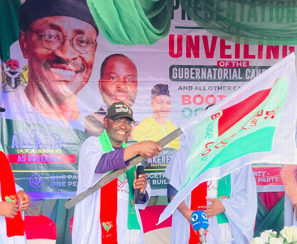 Boot Party Names Adenuga as Ogun Governorship Candidate for 2027