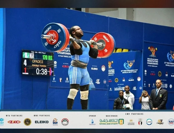 NWF Boss Abdul Celebrates Nigeria’s Weightlifting Breakthrough in Egypt