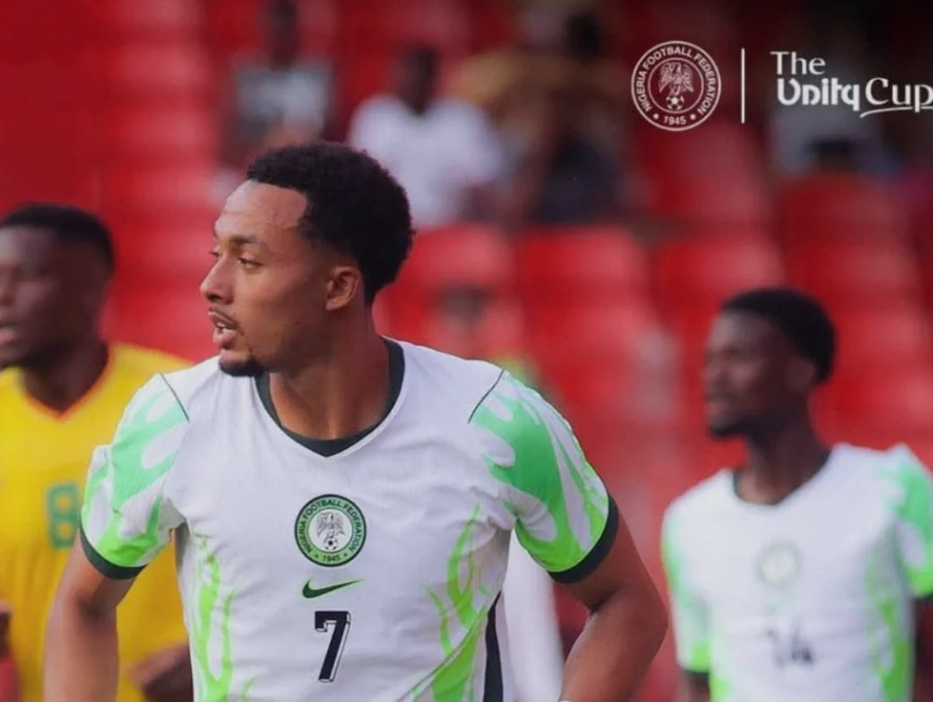 Azeez Nets Twice as Super Eagles Beat Zimbabwe to Reach Unity Cup Final