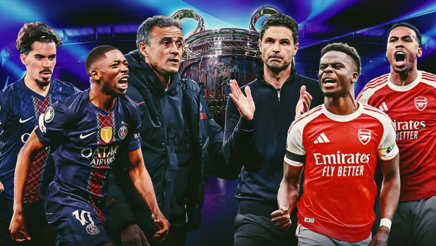 Arsenal and PSG Deadlock 1-1 After Extra Time, Penalties Loom in UCL Final