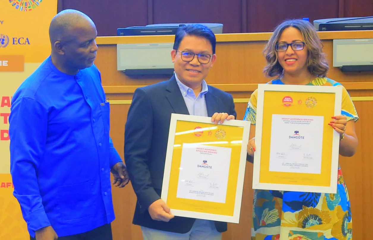 Dangote Industries Wins 8th Straight Most Admired African Brand Award