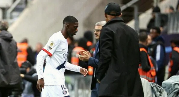Dembélé to Get Treatment After Right Calf Soreness vs Paris FC