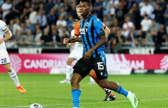 Onyedika Celebrates as Club Brugge Clinch Belgian League Title Again