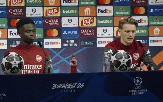 Saka Targets Champions League Glory as Arsenal Aim to Shock PSG
