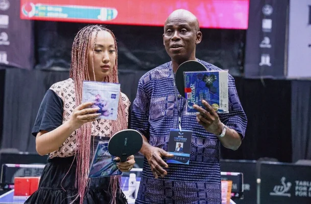 WKTT Supplies Nigeria Table Tennis Gear as It Plans More Africa Investment