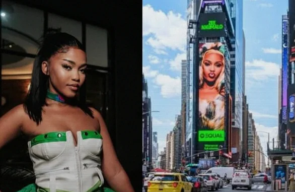 Zee Nxumalo Lands Spotify EQUAL Africa Billboard in New York