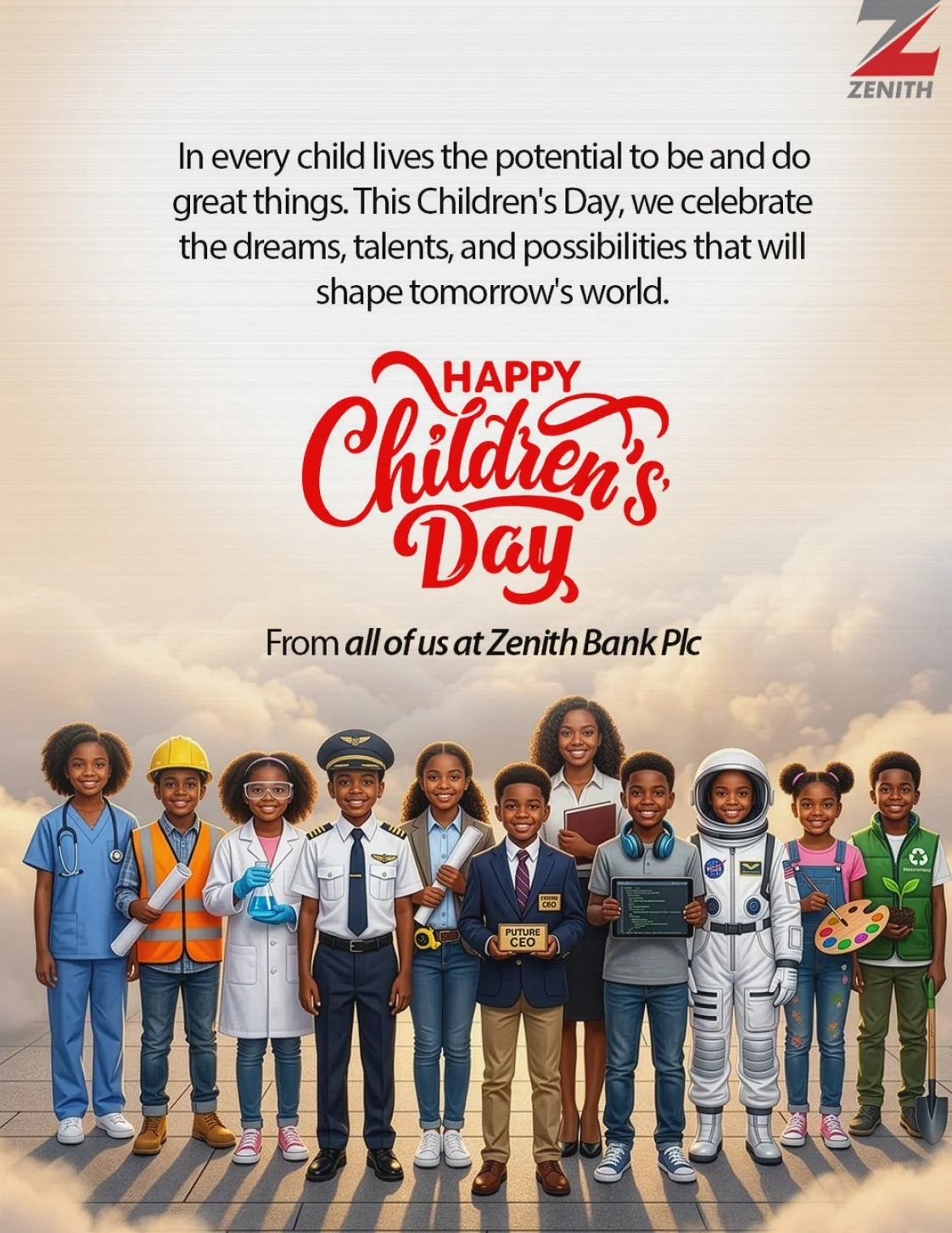 Zenith Bank doubles down on children’s education and inclusion ahead of May 27