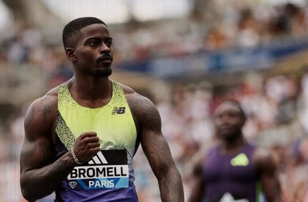 Bromell stuns Lyles in Paris 100m, Duplantis dominates pole vault