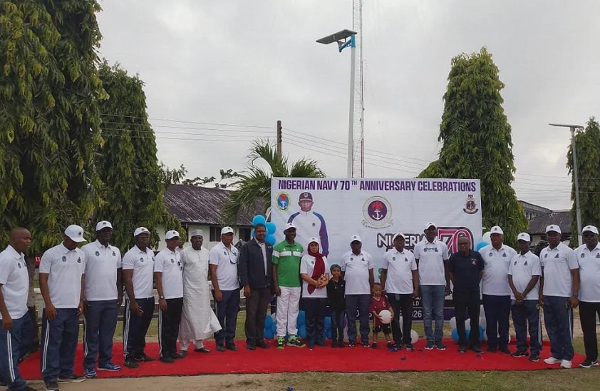 Team Blue Dominates as Nigerian Navy Inter-Agency Sports Mark 70 Years