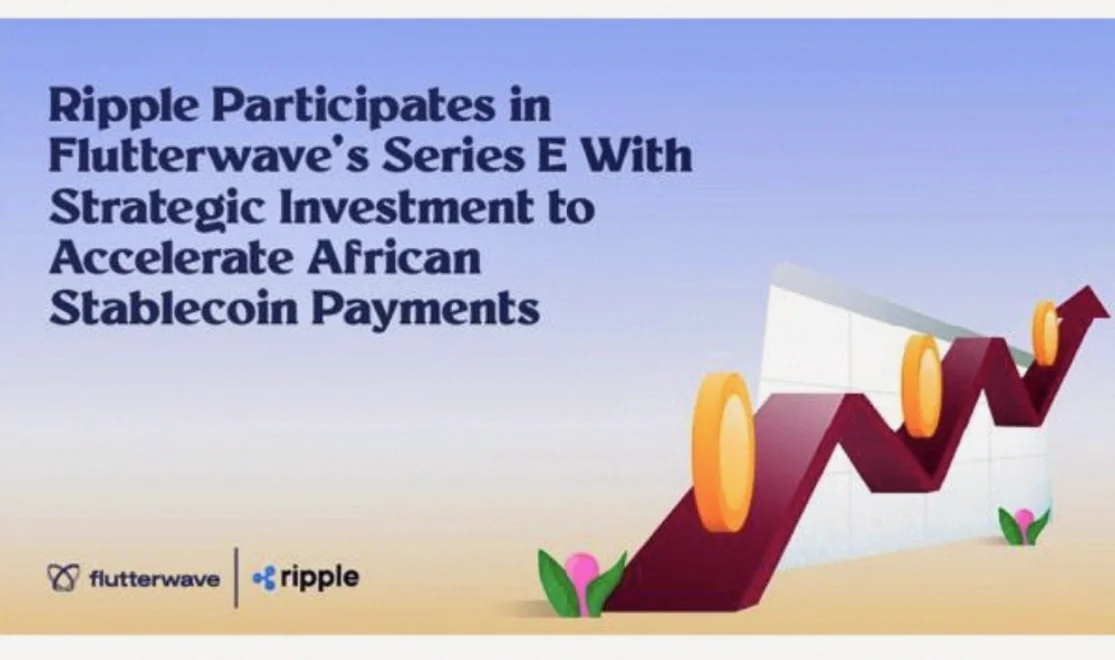 Flutterwave Secures Ripple Investment to Push Stablecoin Cross-Border Payments