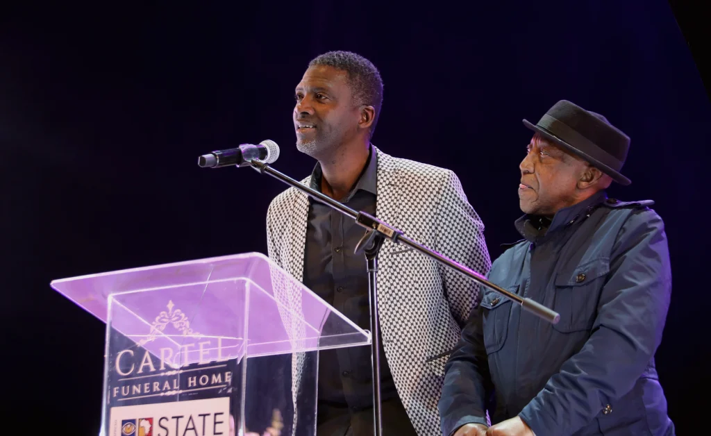 Vusi Mahlasela and South African Stars Honor Seputla Sebogodi at SA Theatre