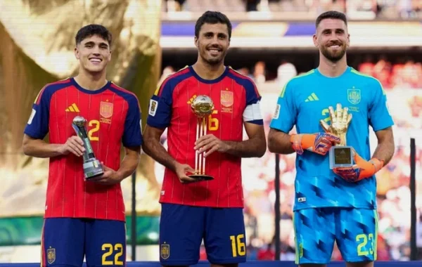 Rodri, Simón and Cubarsí Star as Spain Sweep 2026 World Cup Awards