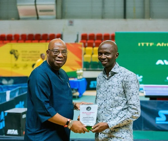 Nigerian journalist Olalekan Okusan wins ITTF Africa Media Excellence Award