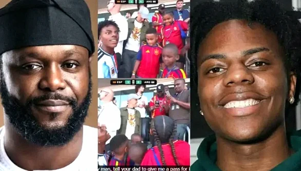 IShowSpeed Meets Seyi Tinubu at 2026 World Cup Final in New York