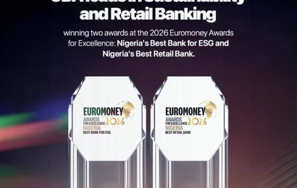 UBA Clinches Double Victory at 2026 Euromoney Awards for Retail, Sustainability