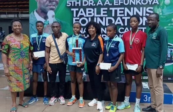 Efunkoya National Cadet Table Tennis Championship Set for August 11-15