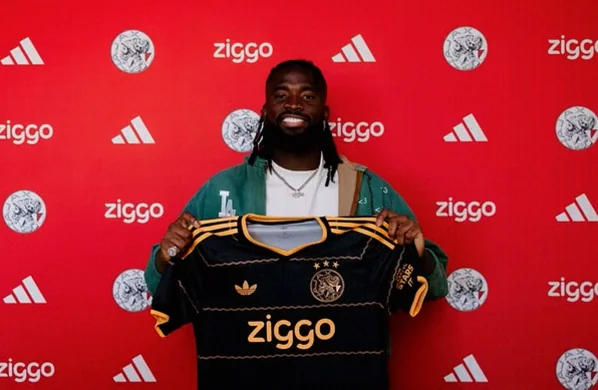 Arokodare Inspired by Kanu as He Takes Ajax’s No 99 Shirt