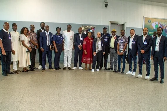 CAF Delegation Completes Venue Assessment for 2026 Lagos Events