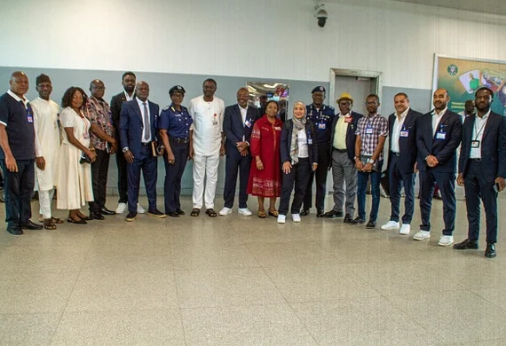 CAF Delegation Completes Venue Assessment for 2026 Lagos Events