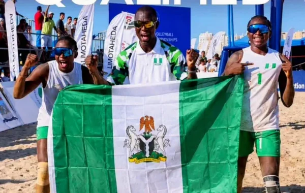 Nigeria’s Olympic-bound beach volleyball duo join NSC elite programme