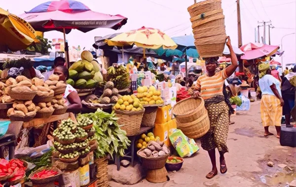 Nigeria’s Inflation Slows, But Food Prices and Living Costs Keep Climbing