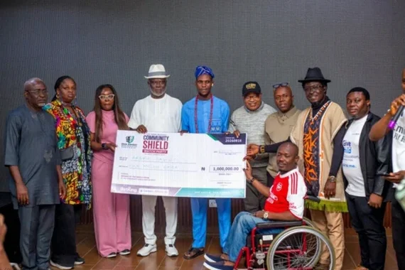 Port Harcourt Fans Gather as Oga Sammy Media Hosts Community Shield Event