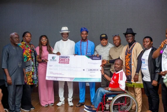Port Harcourt Fans Gather as Oga Sammy Media Hosts Community Shield Event