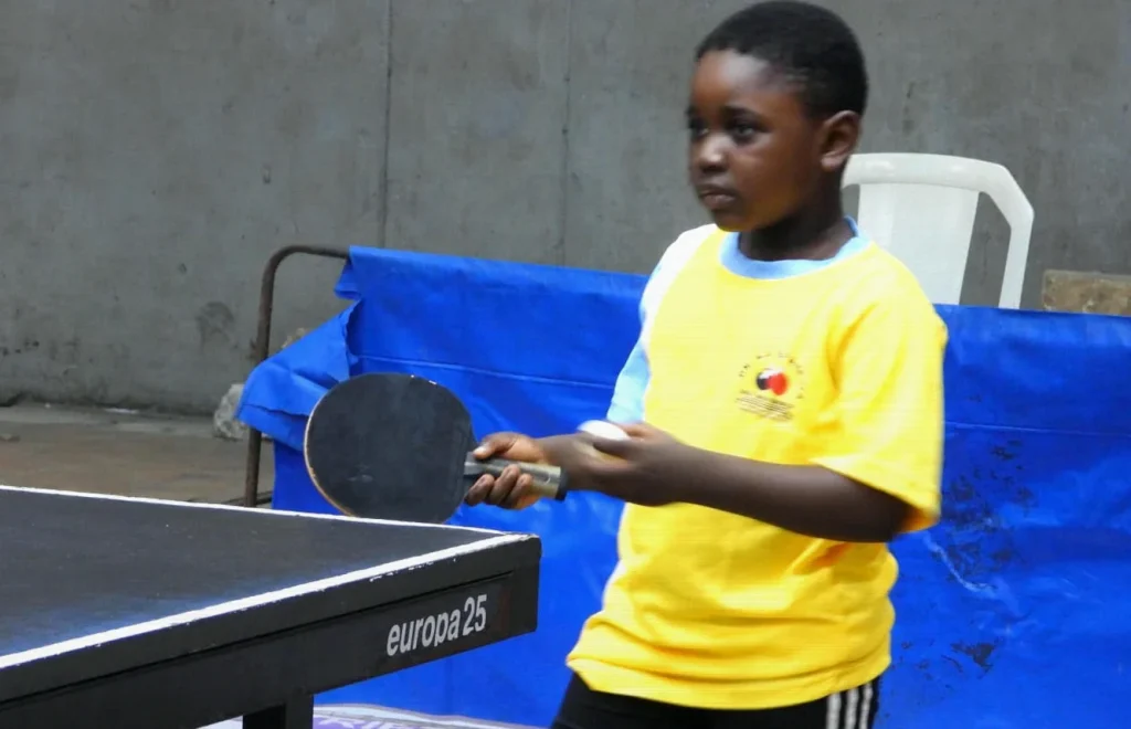 Five-Year-Old Omotoso Makes Waves at National Table Tennis Tournament