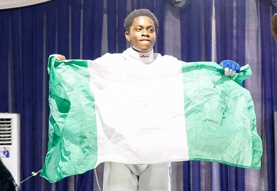 Osievwa-Thompson’s Commonwealth Gold Raises Hopes for Nigerian Fencing