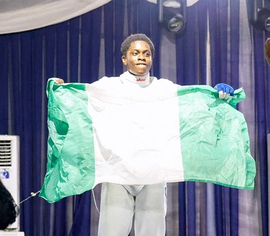 Osievwa-Thompson’s Commonwealth Gold Raises Hopes for Nigerian Fencing