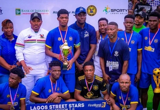 Sheu Close Beat Amusa Street to Win First Bank Lagos Street Soccer Title