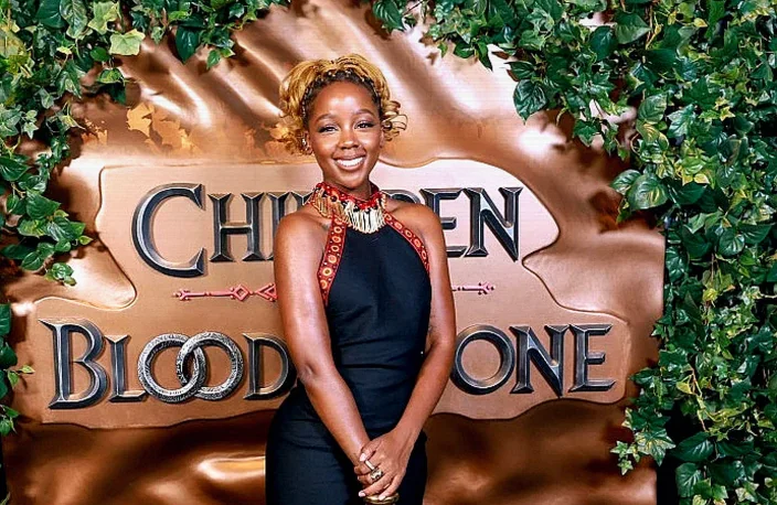 Zanele Potelwa Meets Thuso Mbedu at New York Film Premiere