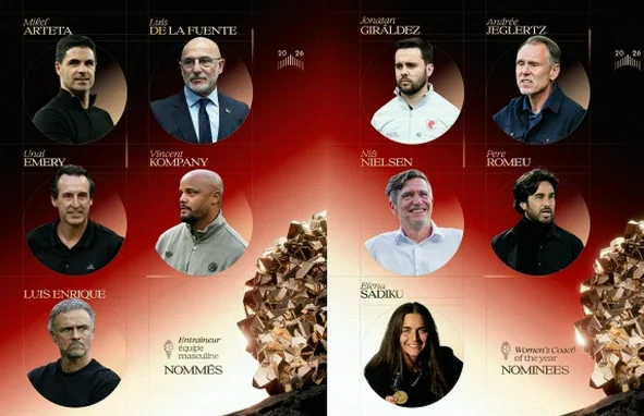 2026 Ballon d’Or Nominees Revealed Across Four Major Award Categories