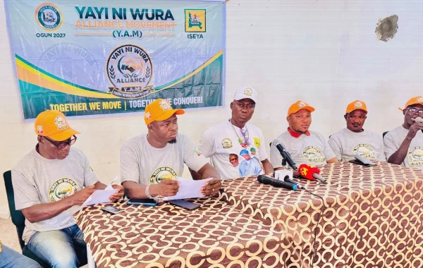 YAYI Ni Wura Alliance Backs Tinubu’s 2027 Bid, Targets Ogun Grassroots Growth