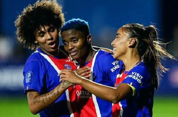 Ajibade on Target as PSG Crush Frankfurt to Reach Champions League Stage