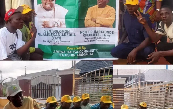 Olosun Hausa Community Pledges Support for APC Candidates Ahead of 2027