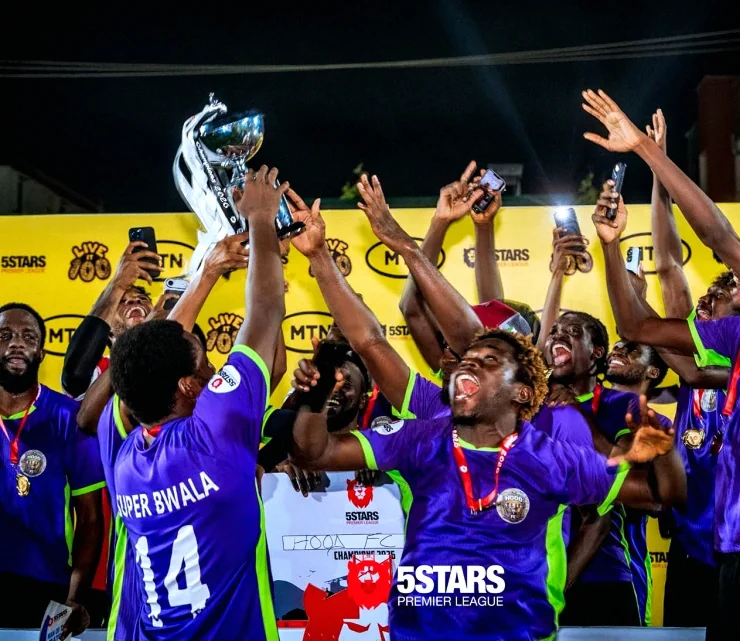 Hood FC Retain 5Stars Premier League Crown with 4-1 Final Win