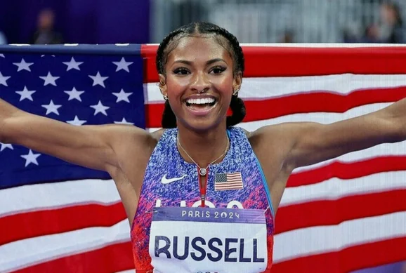 Masai Russell Shatters Tobi Amusan’s 100m Hurdles World Record in Zurich