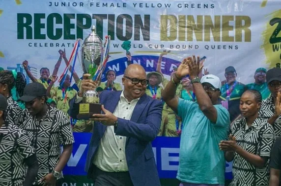 Akpata Challenges Nigeria’s Junior Yellow Greens to Improve on World Cup Showing