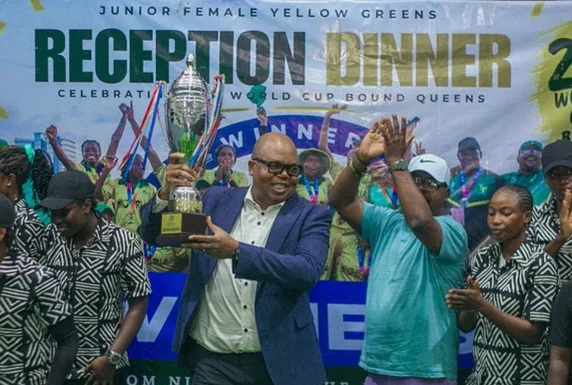 Akpata Challenges Nigeria’s Junior Yellow Greens to Improve on World Cup Showing