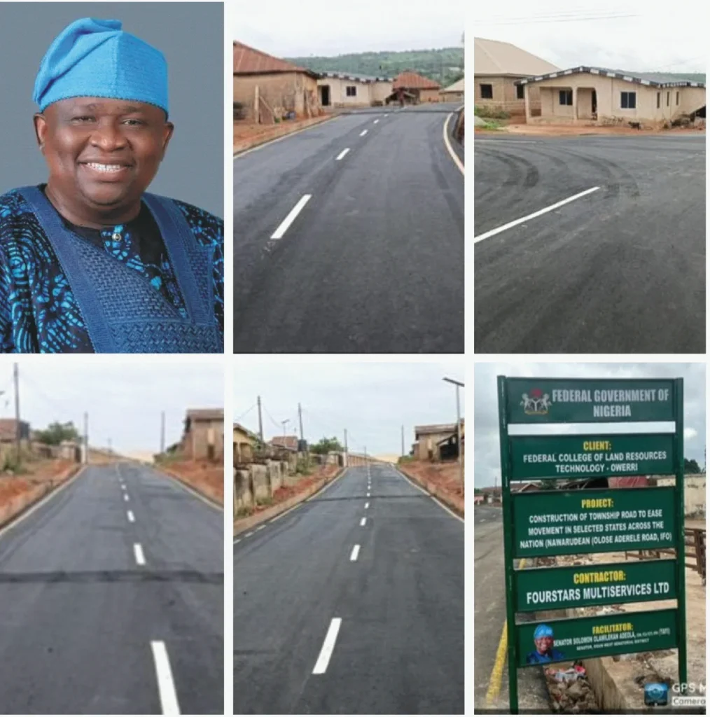 Zee 1 for YAYI Founder Praises Adeola Over Completed Ifo Road