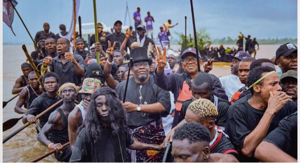Peter Obi, Dickson Lead Bayelsa Waterway Campaign Regatta
